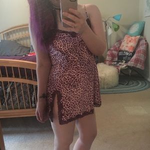 Victoria’s Secret purple chemise